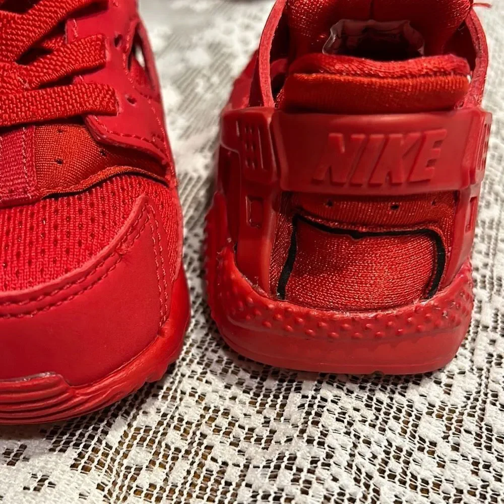 Nike Hyarache Run 4 C Red Nike Sneakers Kids 4
